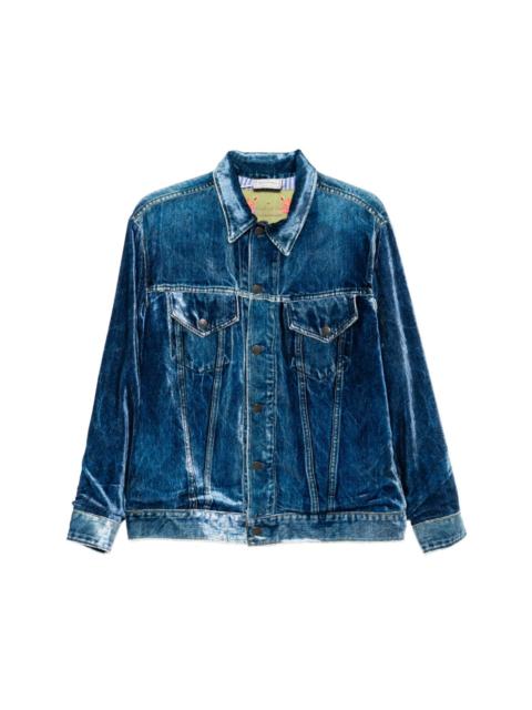 Pierre-Louis Mascia BUTTONED DENIM JACKET