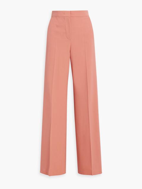 Max Mara Wool-blend twill wide-leg pants