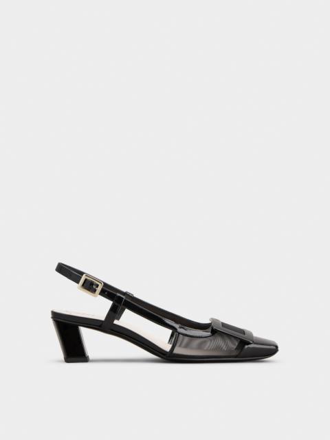 Roger Vivier Belle Vivier Slingback Pumps in patent leather
