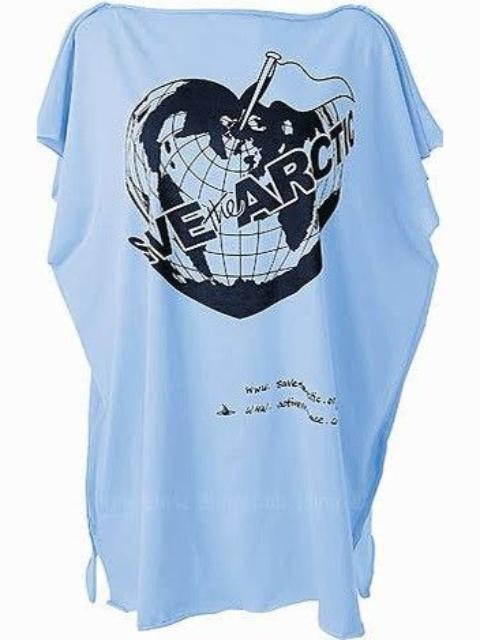 Vivienne Westwood VW Save The Arctic Pillow Square Shirt
