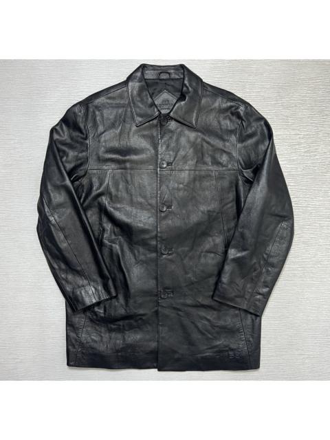 BALENCIAGA Balenciaga - Vintage - 1997 - Button Up Leather Coat