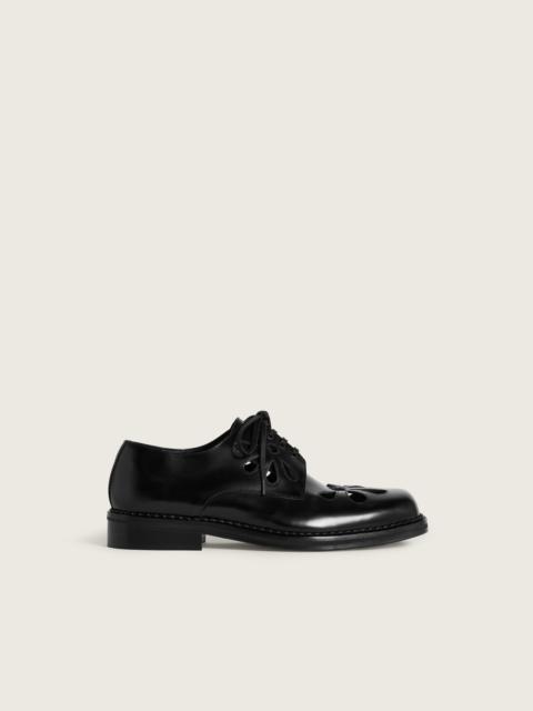 Simone Rocha Daisy Cutout Square Toe Brogue