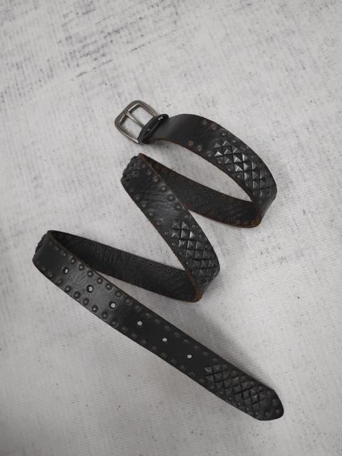 Other Designers Archival Clothing - 291295 homme studded punk rock leather belt