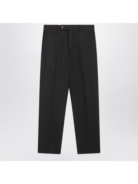 FENDI Fendi Brown Wool Trousers Men