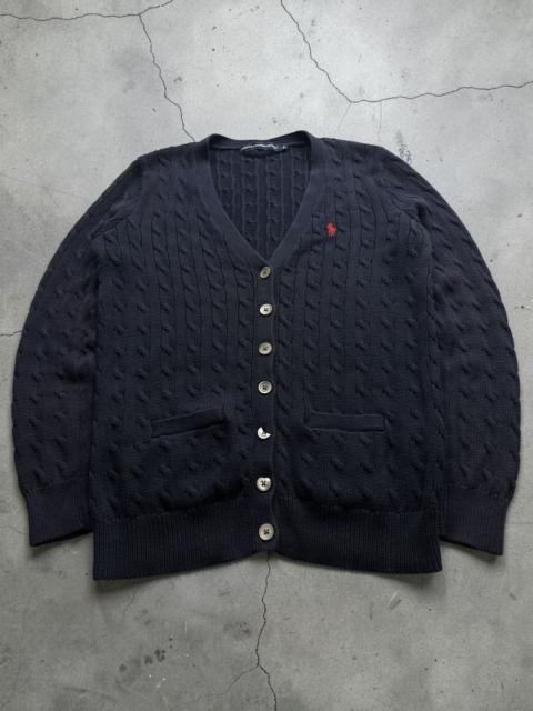 Polo Ralph Lauren Vintage Polo Ralph Lauren Sport Kable Knit Sweater Cardigan
