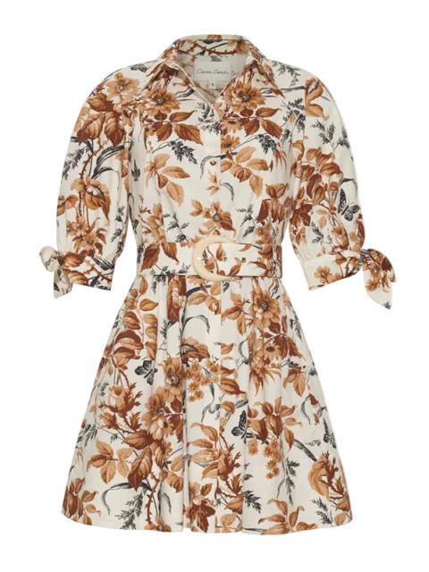 Cara Cara Caro Mini Dress in Windsor Egret Wine