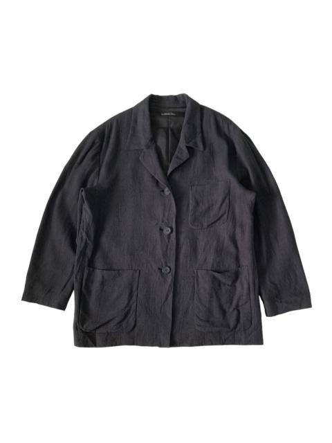 ISSEY MIYAKE Vtg Issey Miyake Permanente Silk 100% Jacket