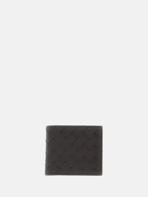 Bottega Veneta Bottega Veneta Men Leather Wallet Intrecciato Motif