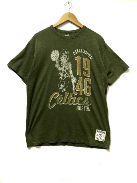 Other Designers Boston Celtics - Boston Celtics Big Logo T-shirt Green Large