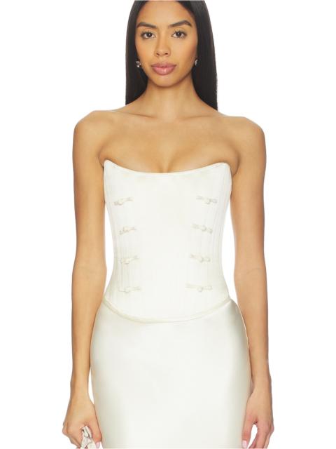 SAU LEE Della Corset Top