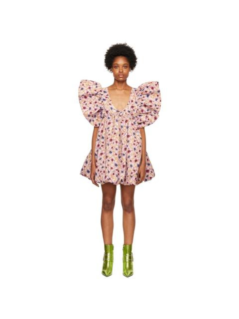 KIKA VARGAS Multicolor Mathilde Minidress