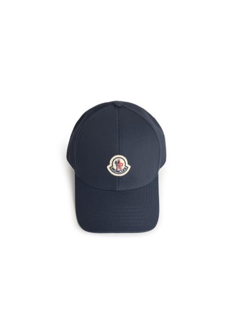 Moncler Moncler Blue Cotton Cap Men