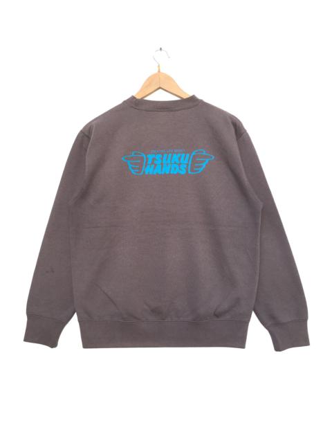 Other Designers Vintage - Tsuku Hands Big Logo Sweatshirt | Creative Life Sport | M