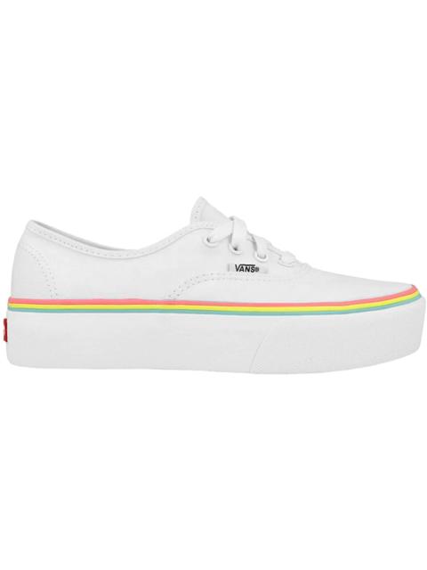 Vans Vans Authentic Platform 2.0 Rainbow Foxing White (Women's)