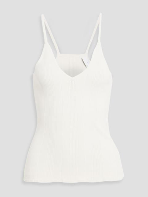 Other Designers Coby pointelle-knit camisole