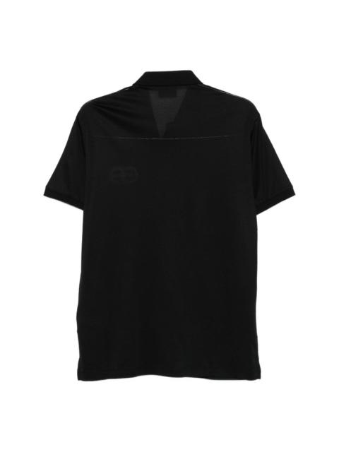 EMPORIO ARMANI Cotton blend polo shirt