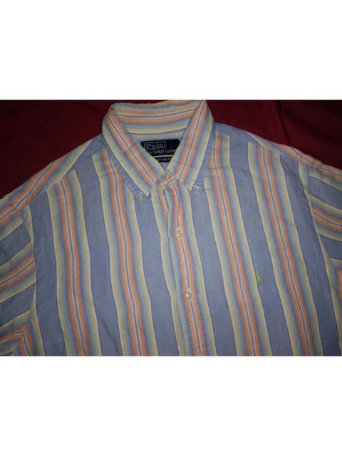 Other Designers Polo Ralph Lauren - VTG Polo Palph Lauren Stripe multi color shirt