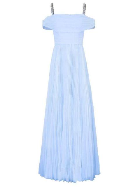 JENNY PACKHAM Mara Gown - Smoky Blue