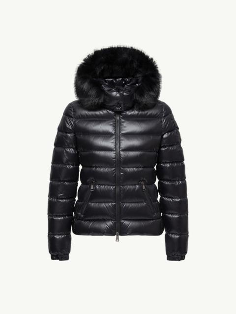 Moncler Badyf Faux Fur-Trimmed Hooded Short Down Jacket