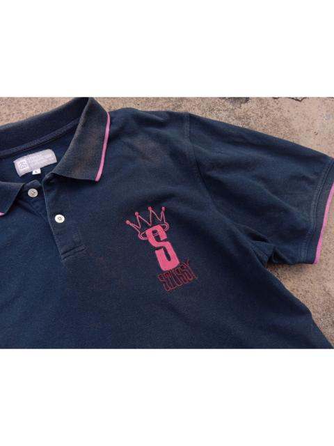 Stüssy VTG Y2K 2000s Stussy 🎱🎲 Polo shirt embroidered 🪡 🧵