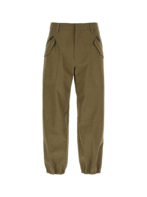 Army Green Cotton Pant