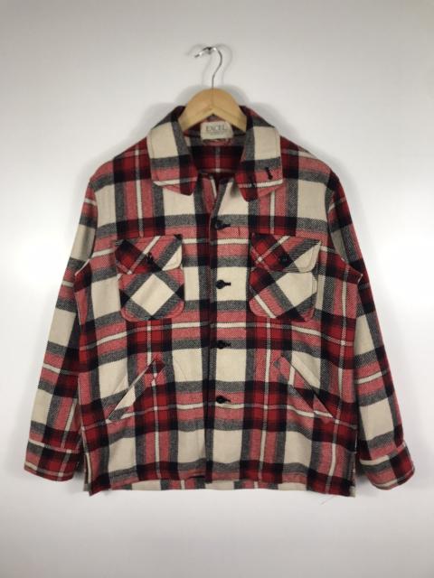 Other Designers ⚡️Vintage Excel Wool Flannel Chore Shirt Jacket