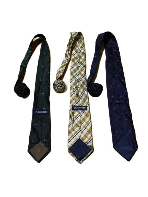 Burberry Lot of 3 BURBERRY tie necktie