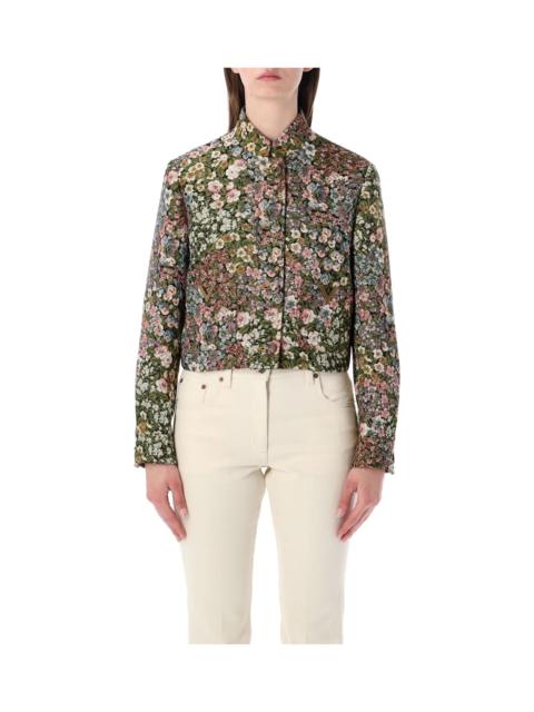 Valentino Valentino Garavani Floral Gobelin Caban Jacket