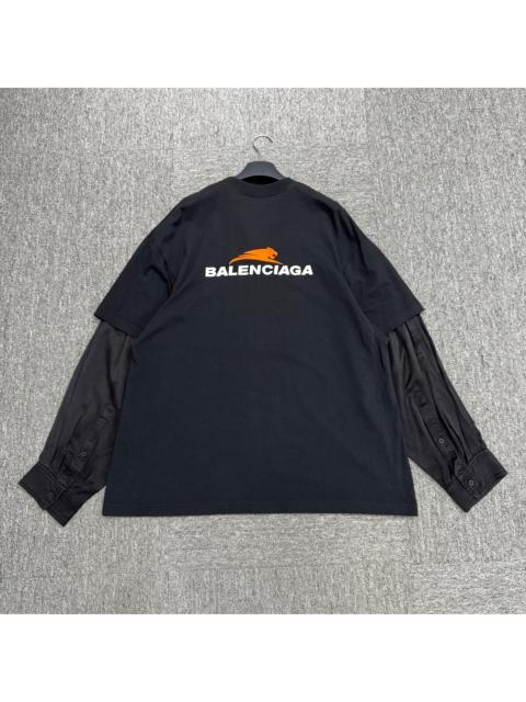 BALENCIAGA Balenciaga Tiger Embroidery Long Sleeve Jacket