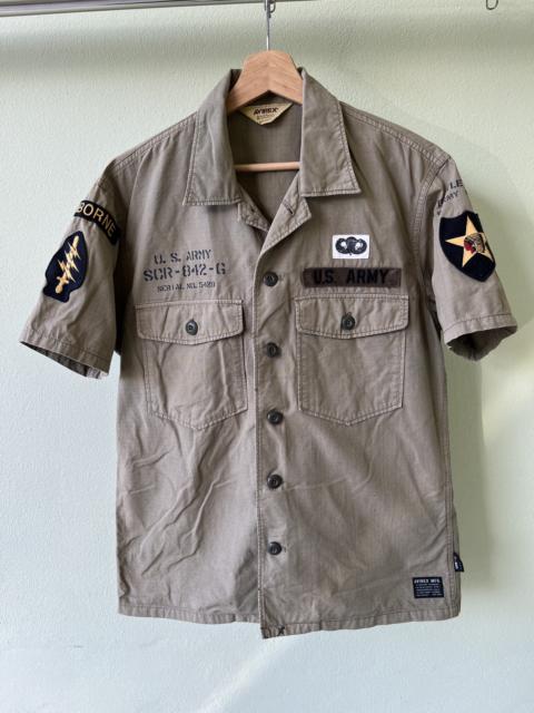 Other Designers Vintage - 🔥RARE VINTAGE AVIREX BATLE FIELD US ARMY INFANTRY SHIRT