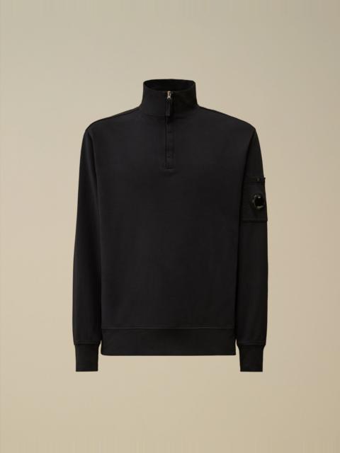 C.P. Company Light Fleece Half Zip Lens Sweatshirt