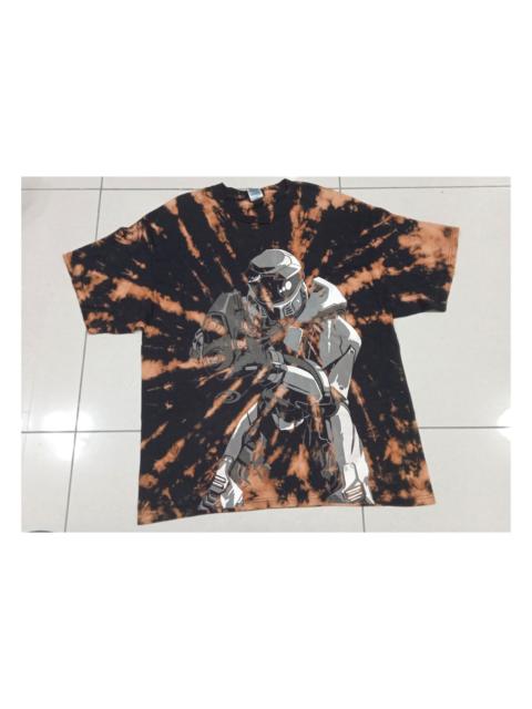 Other Designers Vintage 2000s Halo 3 Tie Dye T Shirt Y2K