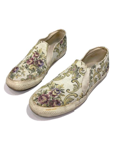 Yohji Yamamoto SS11 Floral Slip-On Sneakers
