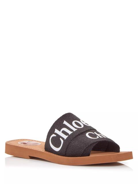 Chloé Women's Woody Logo Slide Sandals