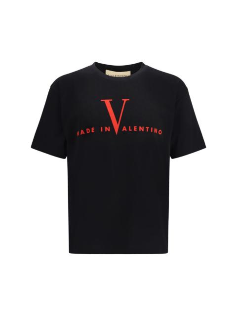 Valentino Valentino T-shirt With A “made In Valentino” Print