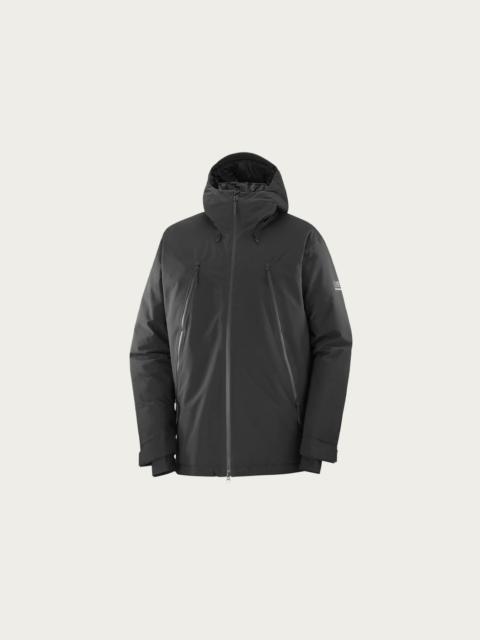 MM6 Maison Margiela MM6 x Salomon Waterproof Down Parka - Black