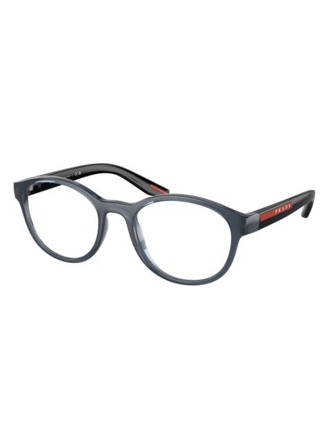 Prada Prada Linea Rossa Demo Oval Men's Eyeglasses PS 07PV CZH1O1 53