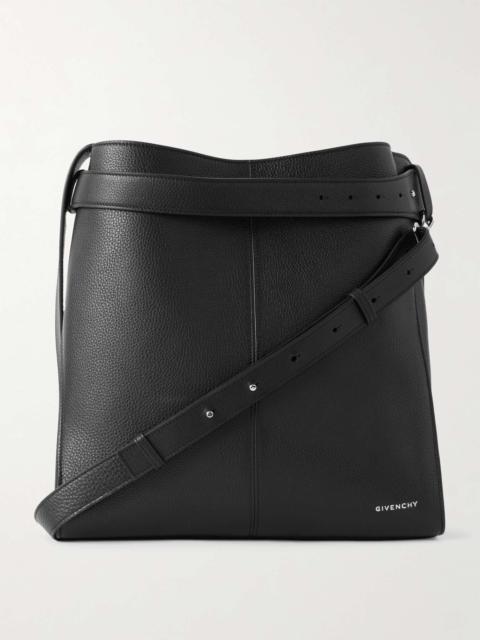 Medium Full-Grain Leather Messenger Bag