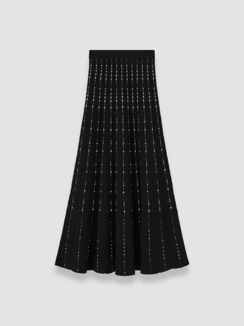 JOSEPH Fragmented Stripes Skirt