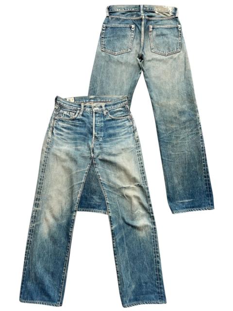 Other Designers Vintage 45Rpm Mudwash Selvedge Distressed Denim Jeans 29x29