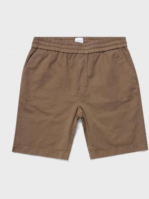 Sunspel Cotton Linen Drawstring Shorts