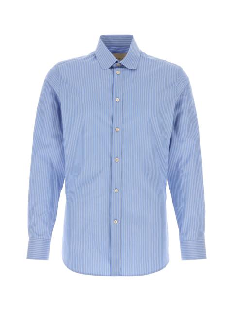 Valentino Embroidered poplin shirt