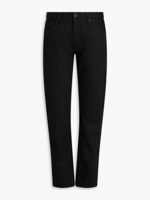 Off-White Slim-fit printed denim jeans