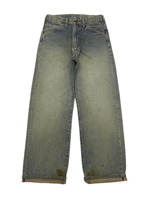 Kapital SELVEDGE DENIM BAGGY WRANGLER 80s FADED DISTRESSED DENIM