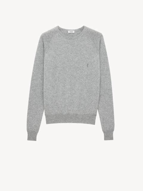 SAINT LAURENT CASSANDRE SWEATER IN CASHMERE