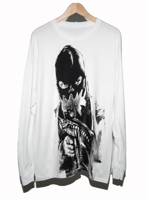 Other Designers Asspizza Pumpkin Mask Shooter Long Sleeve *RARE*