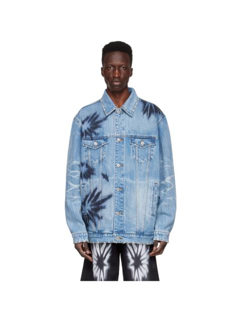 We11done Blue Denim Jacket