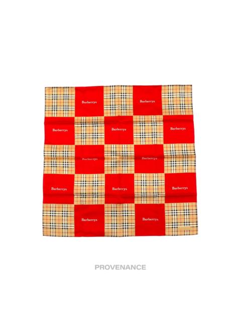 Burberry Burberry Nova Check Logo Scarf 50 - Burberrys Checkered