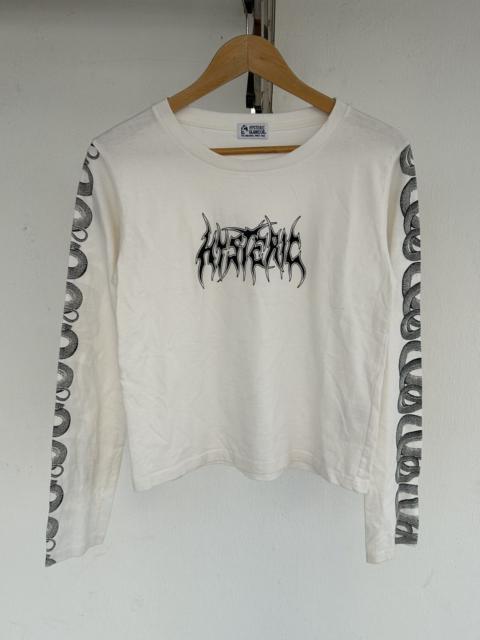 Hysteric Glamour Hysteric Glamour Longsleeve Snake Sleeve White