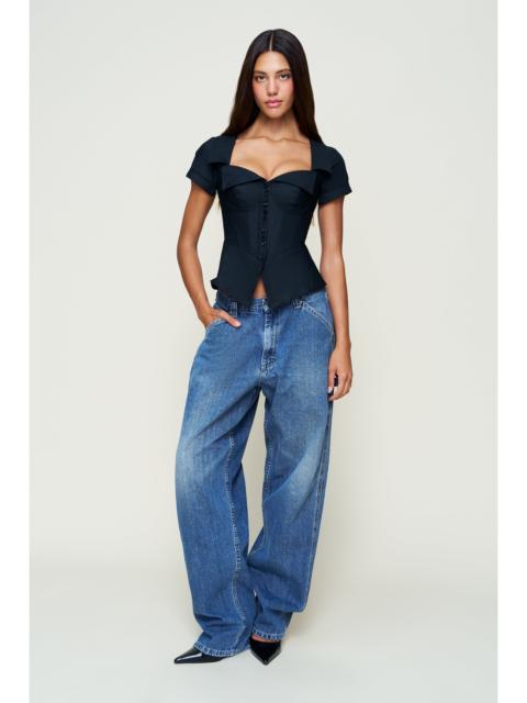 GUIZIO LIA BUTTONDOWN CORSET